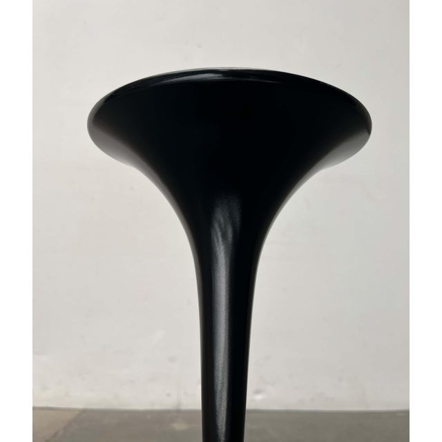 1960s Mid-Century Modern Space Age Black Tulip Side Table Base by Eero Saarinen for Knoll International, 1960s For Sale - Image 5 of 18