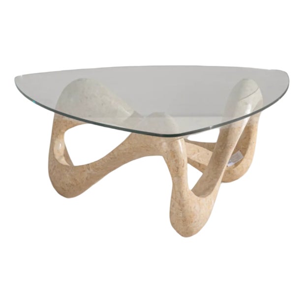 Coffee Table with Black Granite Stone Plate and Chrome-Plated Round Tube Legs by Peter Draenert for Draenert For Sale