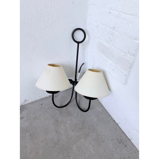 Double Wall Light in the style of Royère, 1960s For Sale - Image 10 of 18