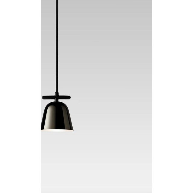 Black Lighto T Pe Matte Suspension Lamp by Jaime Hayon for Parachilna For Sale - Image 6 of 9