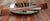 Mid 20th Century Mid-Century Modern Round Mirror With Sculptural Carved Walnut Accent For Sale - Image 5 of 17