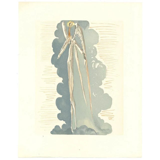 Divine Impenetrability from the Series "The Divine Comedy" by Dante Alighieri is an original woodcut print by Salvador...