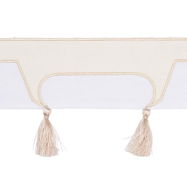 Not Yet Made - Made To Order Sample - Schumacher X David Kaihoi Pagoda Trim in Ivory For Sale - Image 5 of 5