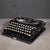 Remington Rand Antique Remington Portable Model No. 1 Typewriter and Case c.1920 For Sale - Image 4 of 10