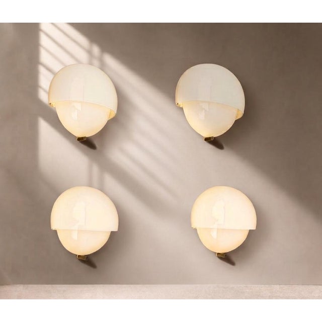 Mania Wall Lamps by Vico Magistretti for Artemide, 1963, Set of 4 For Sale - Image 15 of 15