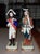 Napoleonic Polychrome Porcelain Statuettes, 1800s, Set of 2 For Sale - Image 4 of 6