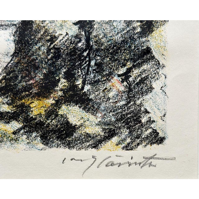 Lovis Corinth Tapiau 1858 - 1925 Zandvoort Mountain Lake, 1923 Color lithograph on laid paper Hand-signed in pencil lower...