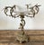 Vintage Victorian Cut Glass and Brass Epergne For Sale - Image 9 of 12