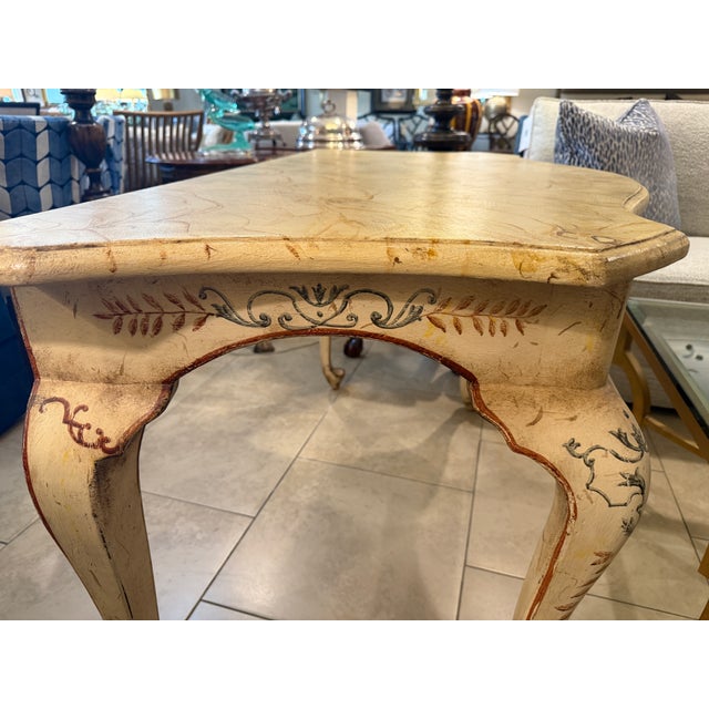 Italian Hand Painted Console Table in the Florentine Style For Sale - Image 18 of 18