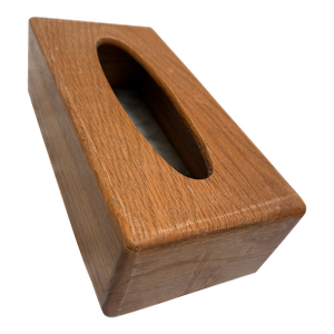 Vintage Americana Wood Tissue Box Cover