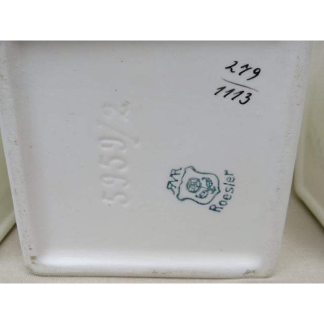 Art Deco Ceramic Jars from Max Roesler, Set of 4 For Sale - Image 13 of 16