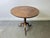 Brown 19th Century Oak Tilt-Top Occasional Table with Tripod Base For Sale - Image 8 of 8
