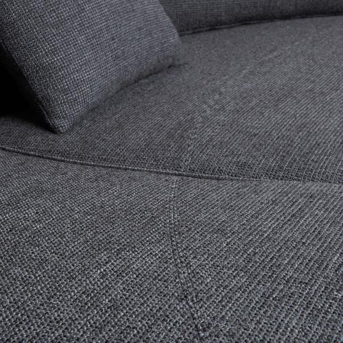 Siwa Corner Sofa in Grey Fabric from Cor For Sale - Image 4 of 13