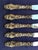 Five Luncheon Knives With Sterling Silver Handles in the Art Nouveau Lily (1902) Pattern by Frank M. Whiting For Sale In Boston - Image 6 of 6