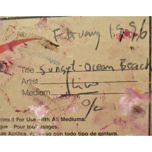 Enrique Kico Govantes, Sunsey Ocean Beach, 1996 For Sale - Image 4 of 5