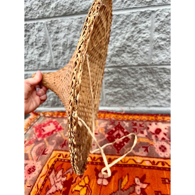 Antique Asian Caned Rickshaw Coolie Sun Hat For Sale In Charleston - Image 6 of 9