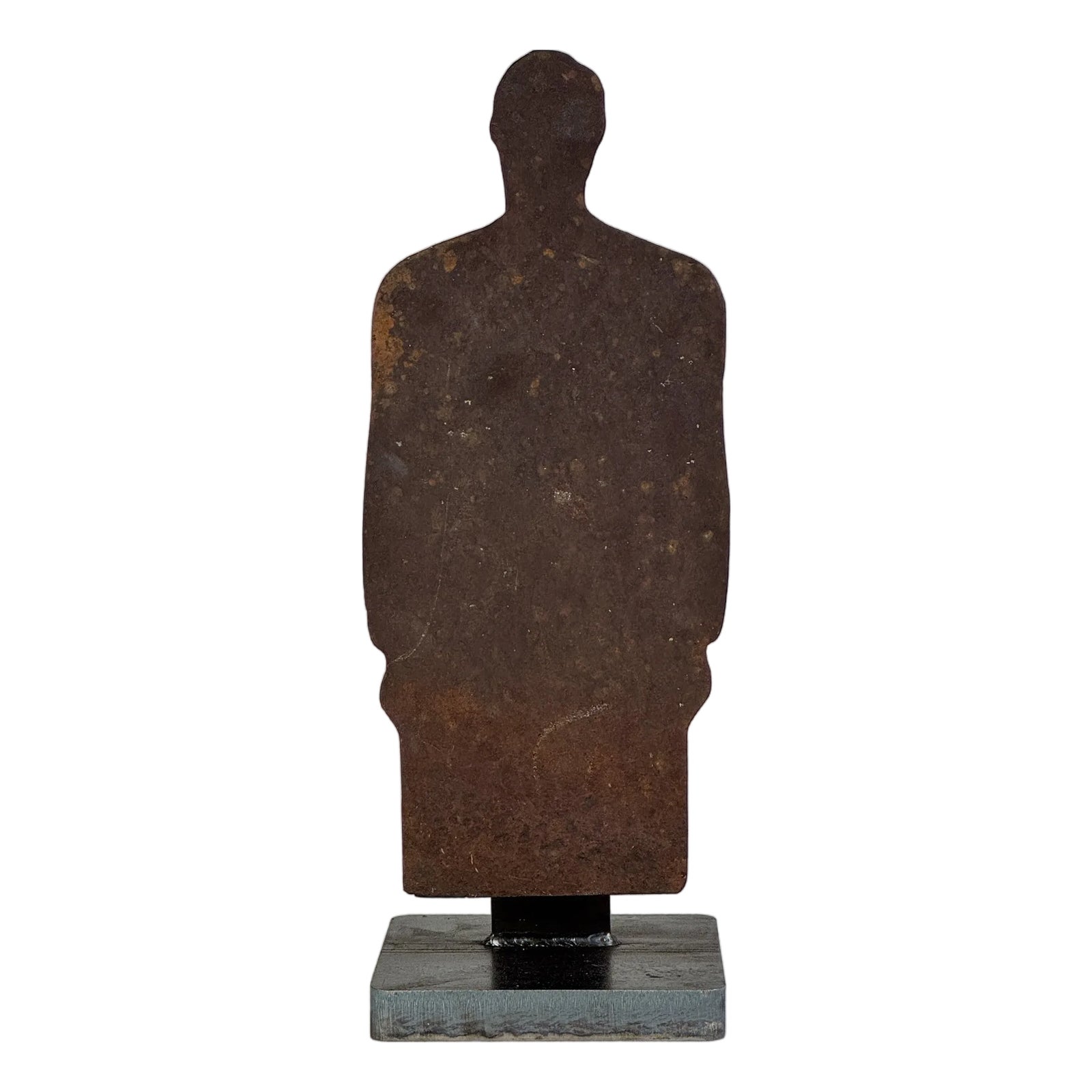 Rare Human Form Vintage Shooting Target on Custom Made Stand | Chairish