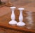 French Faience Candlesticks, Hand-Crafted, Fleur-De-Lys Design, 1980 For Sale - Image 9 of 13