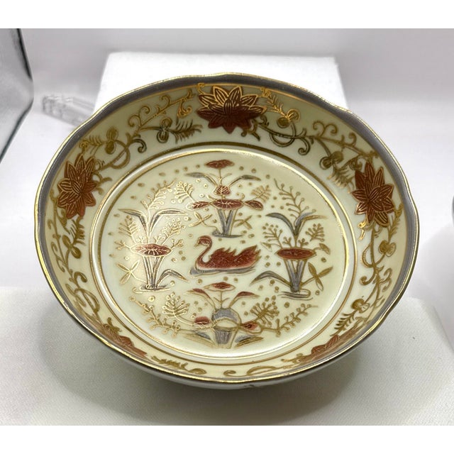 Andrea by Sadek Scalloped Swan Bowls - A Pair For Sale - Image 4 of 10