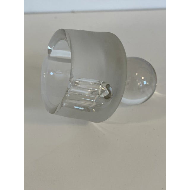 1940s Cambridge Glass Company Vintage Cocktail Shaker For Sale In New York - Image 6 of 8