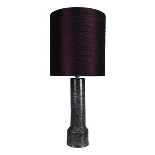 Mid-Century Modern Purple Ceramic Table Lamp by Pieter Groeneveldt, 1960 For Sale