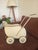 Pre-War Wooden Dolls Carriage, 1890s For Sale - Image 4 of 11