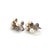 Metal Mikimoto Estate Akoya Pearl Earrings Sterling Silver 5.75 mm 4.5 Grams For Sale - Image 7 of 9
