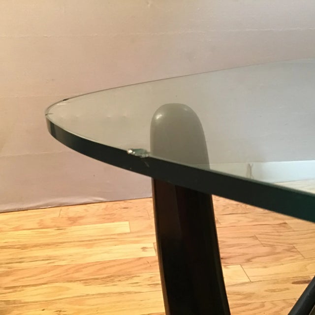 Mid Century Modern Adrian Pearsall Satin Black Accent Side Tables - a Pair For Sale - Image 12 of 13