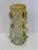 Glass Vintage Art Amber Glass Vase For Sale - Image 7 of 9