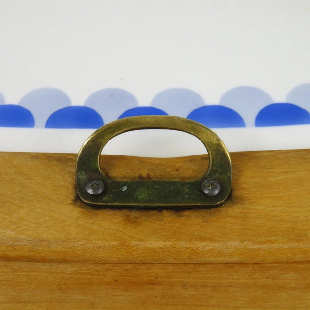 Antique Ceramic & Wood Bread Bin, 1910s For Sale - Image 4 of 18