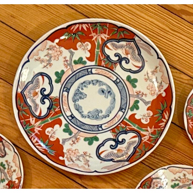 Vintage George Briard Imari Plates For Sale - Image 13 of 13