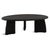 2020s Black Chiseled Organic Modern Egg Coffee Table For Sale - Image 5 of 5