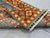 Blue and Rust Red Kazak Wool Runner Rug, Tribal Hallway Rug, 2'6" X 10'6" For Sale - Image 11 of 17