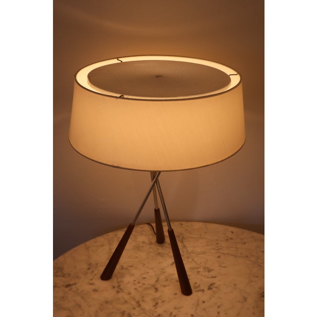 Vintage 1960s Gerald Thurston for Lightolier Table Lamp For Sale - Image 16 of 16