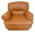Chateau d'Ax Italian Leather Armchair Y2k For Sale