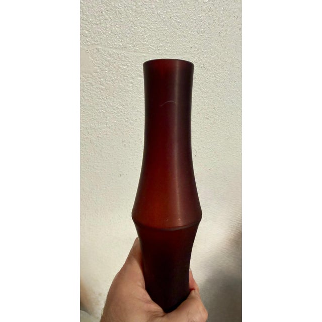 Ivan Baj, Large Murano Italian Abstract Hand Blown Arcade Glass Sculpture Ivan Baj Vase For Sale - Image 4 of 8