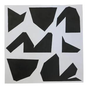 Ulla Pedersen "Cut-Up Paper 2002", Painting