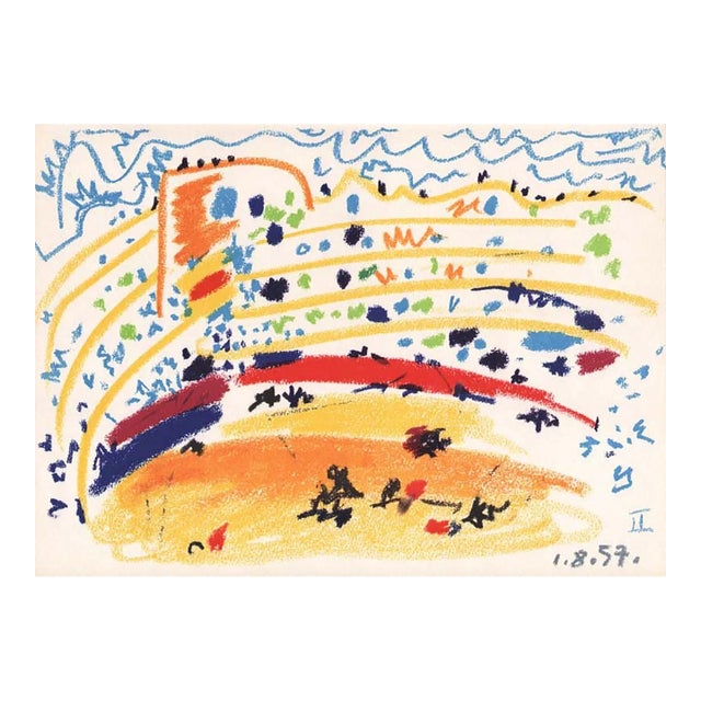 Pablo Picasso Toros Y Toreros 2 Dated 1/8/57 For Sale