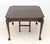 Queen Anne Queen Anne Style Vintage Mahogany Extending Dining Table For Sale - Image 3 of 8