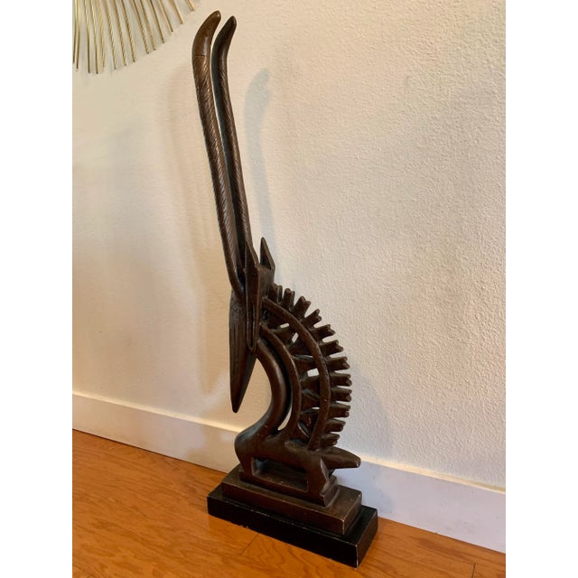 1960s Gazelle Sculpture by Austin Production For Sale - Image 10 of 12
