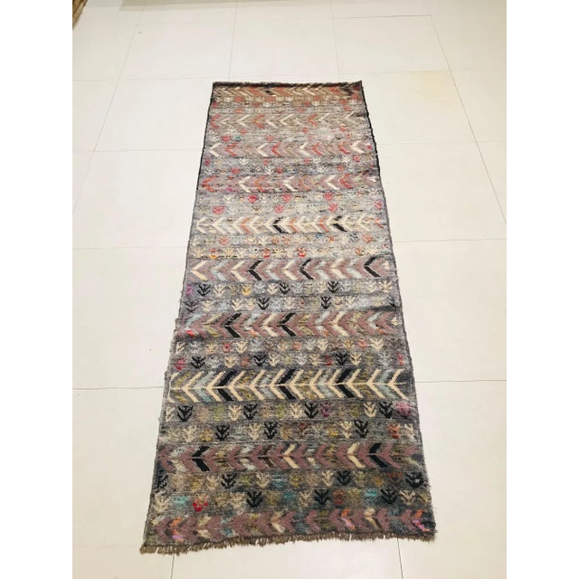 Vintage Hand-Crafted Wool Carpet, 1981 For Sale - Image 4 of 13