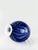 Vintage Cobalt Blue Murano Glass Bowl with Abstract Animal Pattern, 1980s For Sale - Image 6 of 14