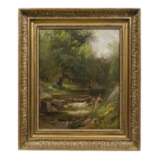 19th Century Ladies Hiking in the White Mountains For Sale