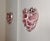 Vintage Italian Murano Wall Lights with Pink Lattimo Glasses, 1990s, Set of 2 For Sale - Image 11 of 14