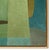 2020s Contemporary "Shades of Green" Abstract Oil Painting in Maple Float Frame For Sale - Image 5 of 6