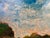 1950s Compelling Mid-Century European (Or Latin American?) Oil Painting on Board, Signed; "Harvest Landscape" For Sale - Image 5 of 7