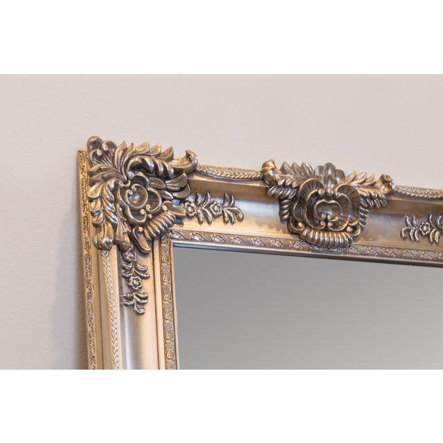 Mayfair Vintage Champagne Gold Full Length Leaner Mirror Chairish