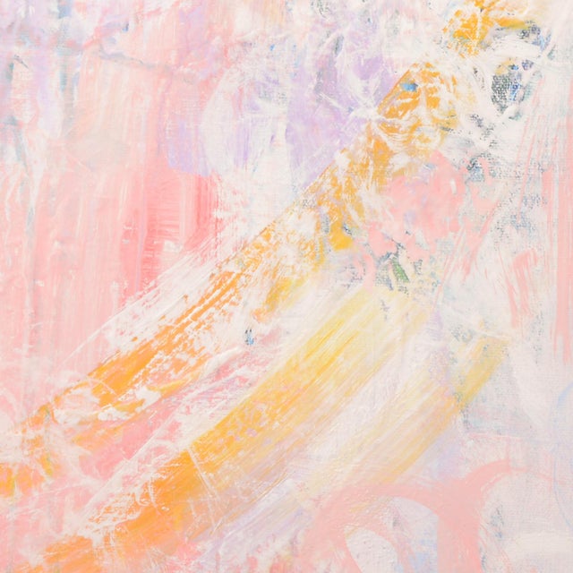 Contemporary Abstract Painting on Canvas For Sale - Image 10 of 11