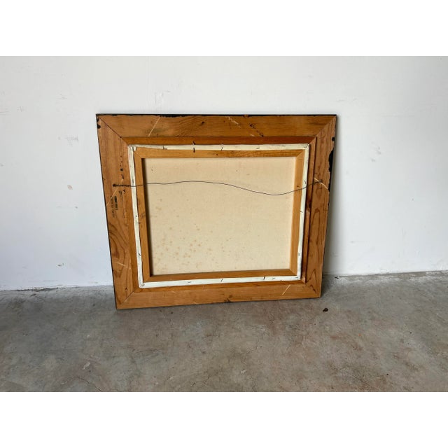 Vintage G. Closson English Cottage Oil on Canvas Painting For Sale - Image 11 of 13