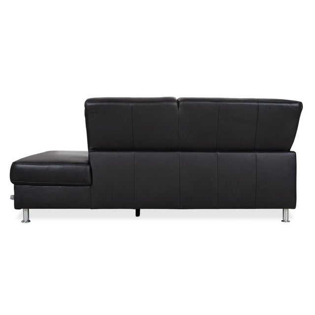 Concept Plus Corner Sofa in Black Leather from Ewald Schillig For Sale - Image 15 of 17